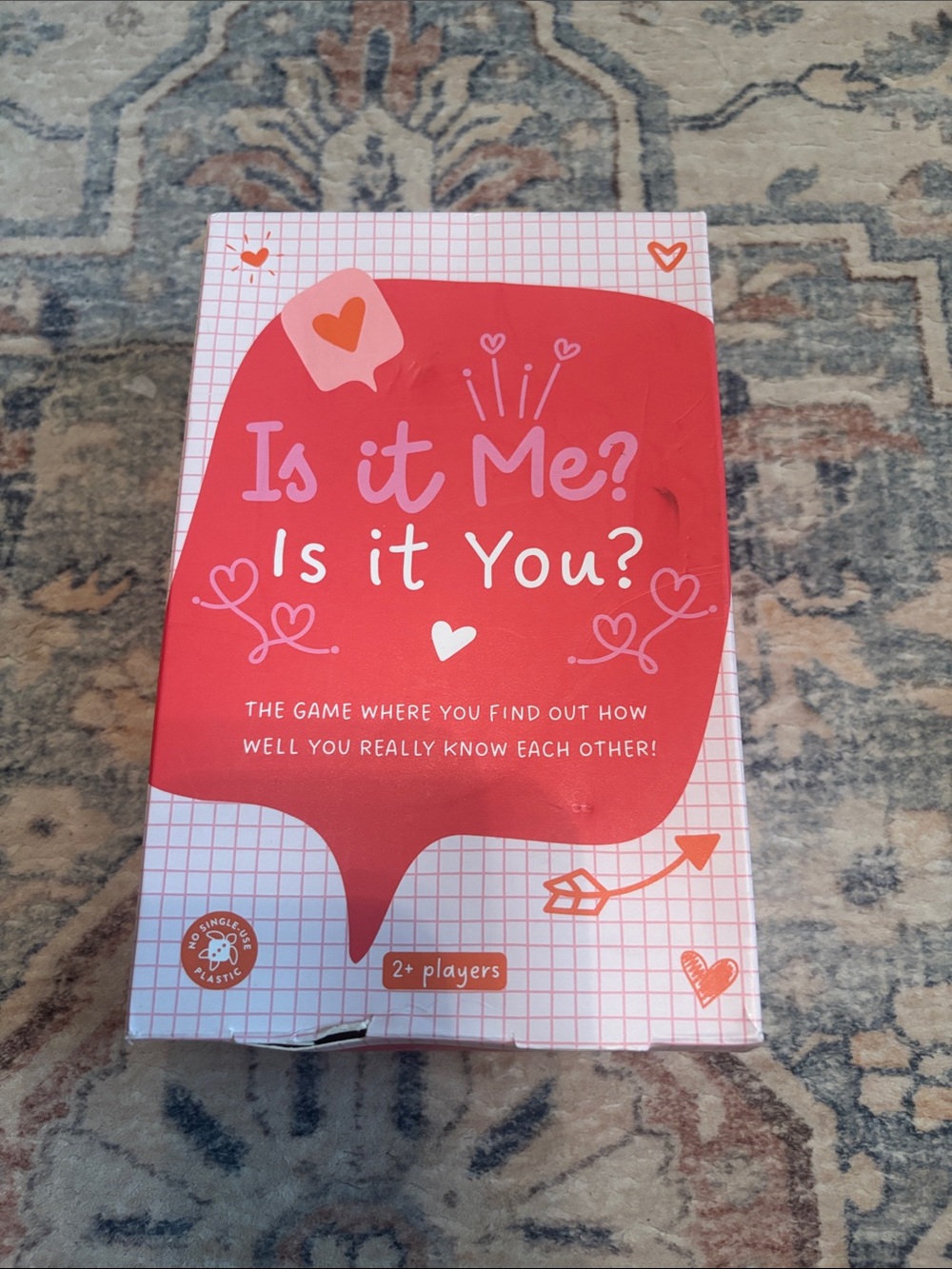 Is it Me? Is it You? Card Game - Red - Unknown Brand
